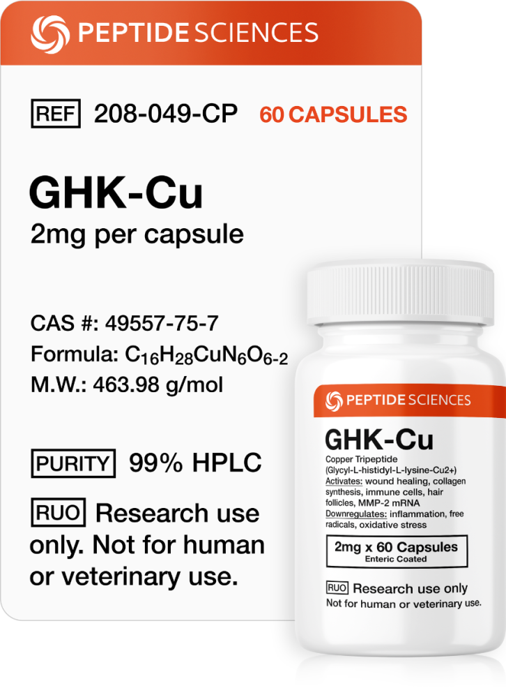 ghk-cu_copper_peptide_capsules.png GHK-Cu (2mg x 60 Capsules) (Copper Tripeptide) - Image 1