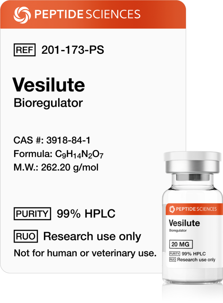 vesilute_peptide.png Vesilute 20mg (Bioregulator) - Image 1
