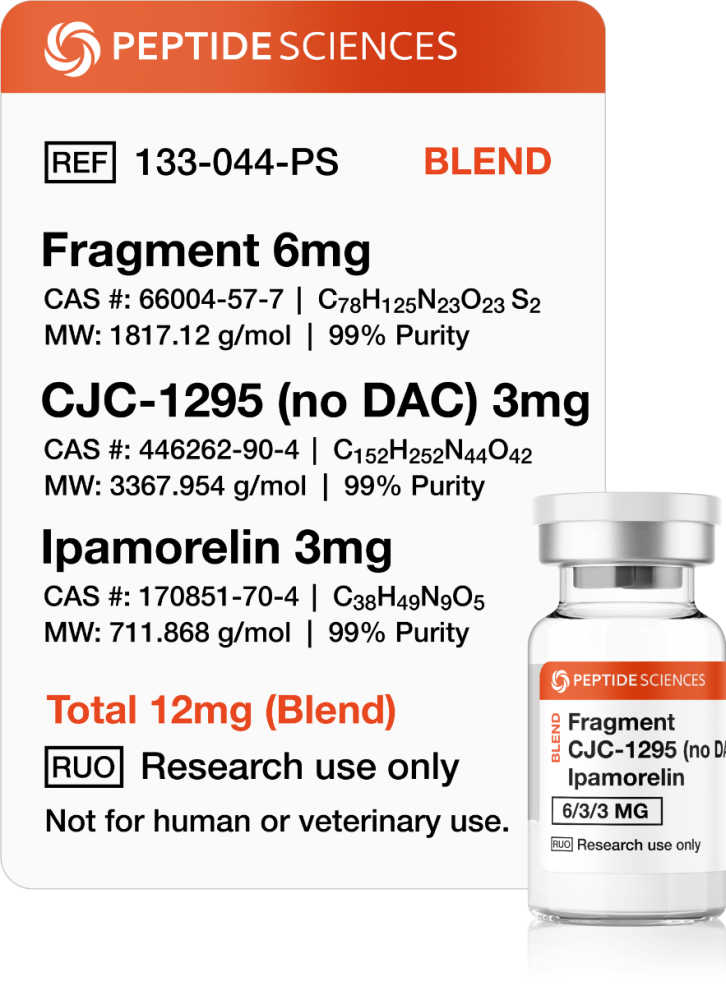 x26011510205340.png Fragment, CJC-1295 (No DAC), Ipamorelin 12mg (Blend) - Image 1